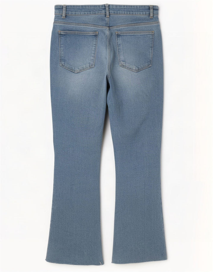 Zara Womens Bootcut Jeans EU 42 Large W32 L25 Blue