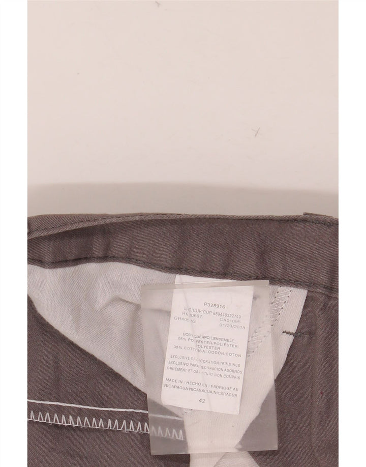 DICKIES Mens Casual Shorts W42 2XL Grey Colourblock Polyester