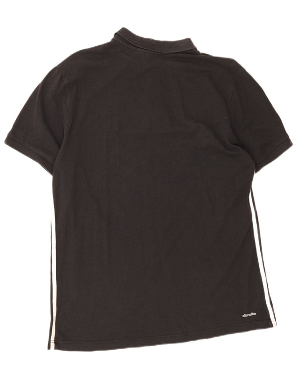 Adidas Mens Climalite Polo Shirt XL Black Cotton