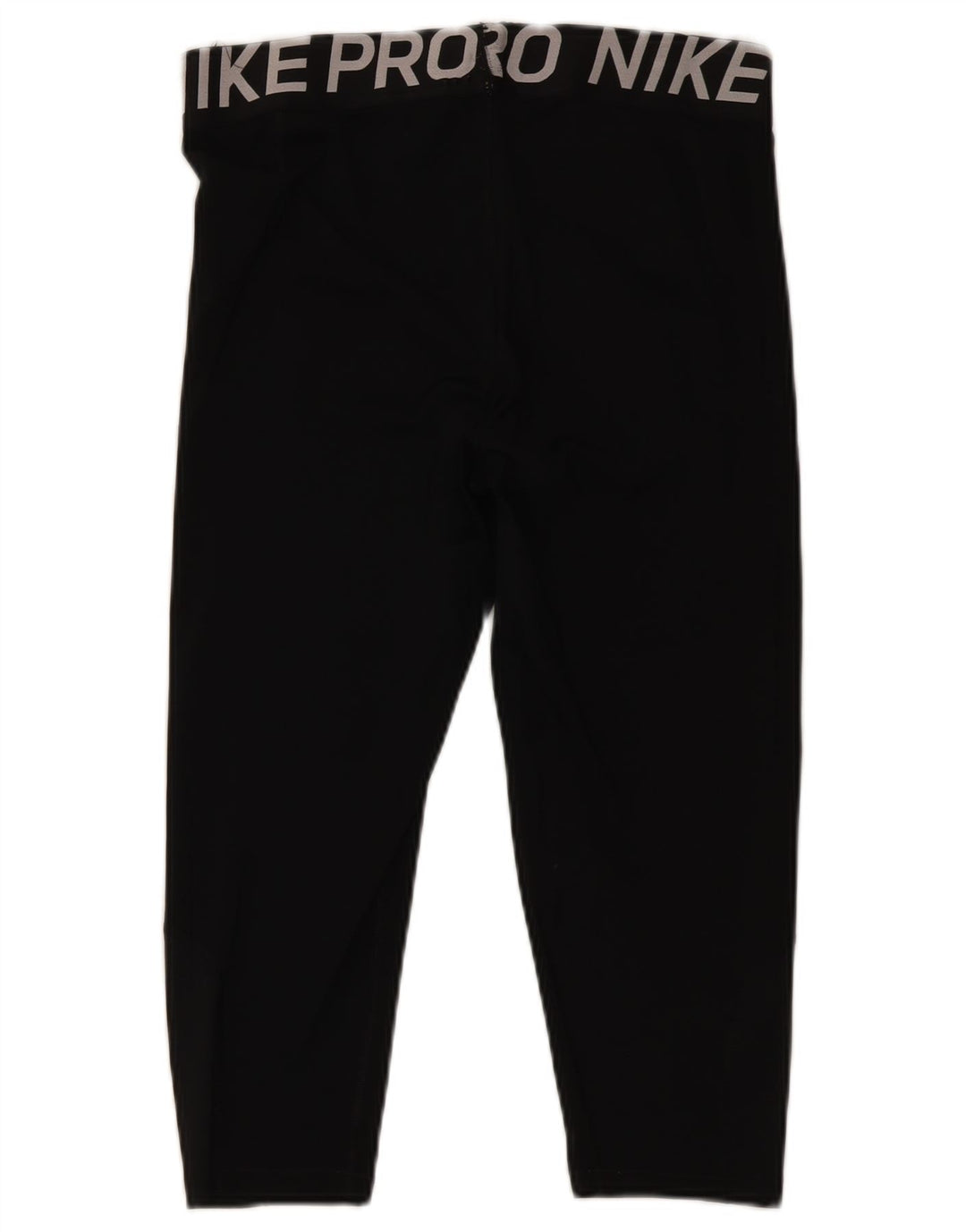Nike Womens Dri Fit Capri Leggings UK 18 XL Black Polyester