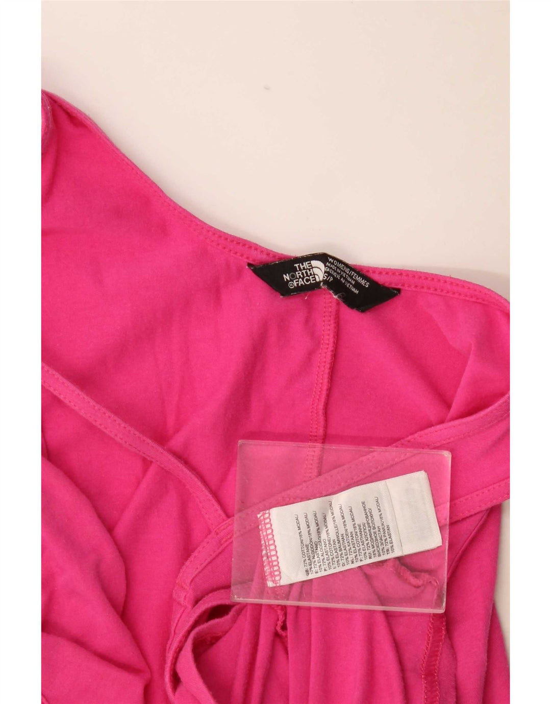 The North Face Womens Vest Top UK 8 Small Pink Cotton