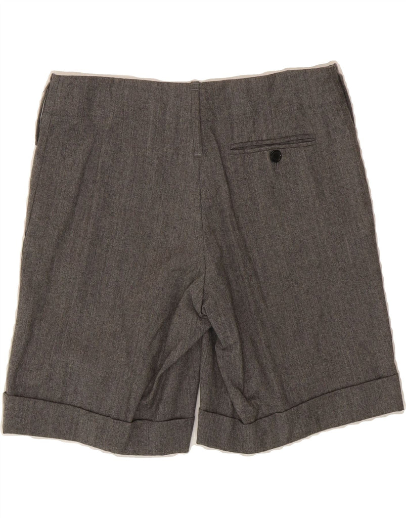 MASSIMO DUTTI Womens Chino Shorts EU 38 Small W30  Grey Wool Vintage Massimo Dutti and Second-Hand Massimo Dutti from Messina Hembry 