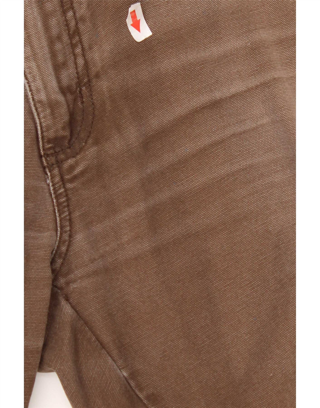 Carhartt Mens Crop Straight Cargo Trousers W36 L26 Brown