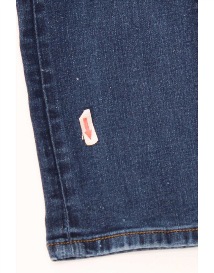 Marks & Spencer Womens The Harper Slim Jeans UK 10 Small W28 L26 Blue