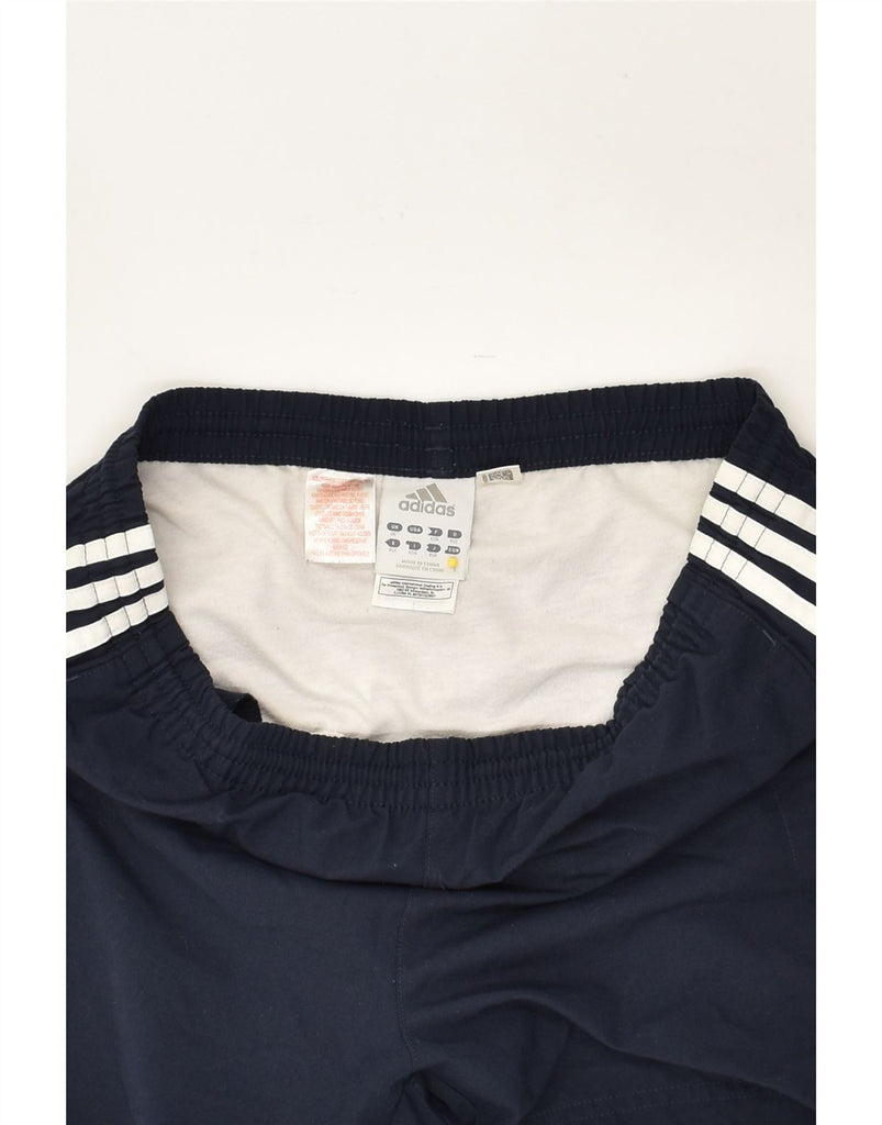 ADIDAS Boys Sport Shorts 11-12 Years Navy Blue Polyester | Vintage Adidas | Thrift | Second-Hand Adidas | Used Clothing | Messina Hembry 