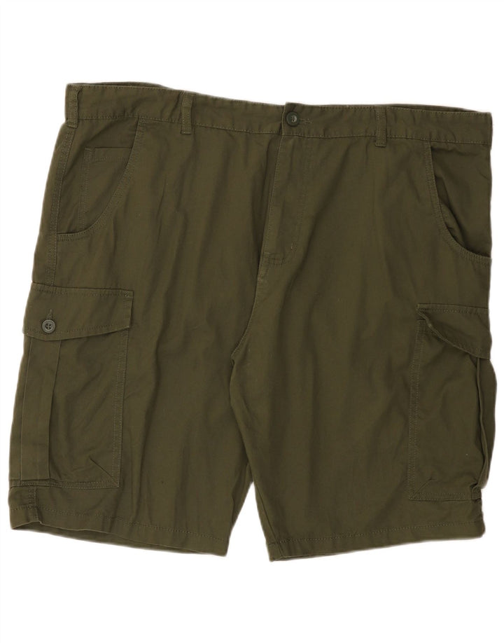 Mountain Warehouse Mens Cargo Shorts W42 2XL Green Cotton