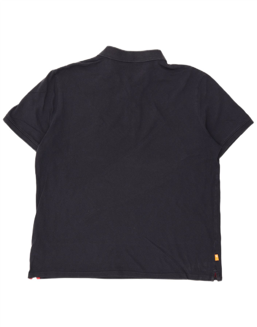 Timberland Mens Regular Fit Polo Shirt XL Navy Blue Cotton