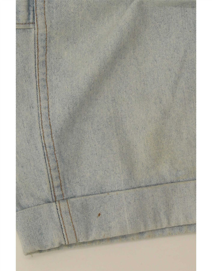 Casucci Womens Dungarees Denim Shorts IT 46 Large W32  Blue