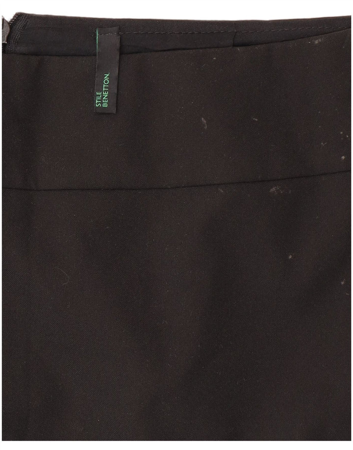 Benetton Womens Pencil Skirt Medium W28 Black