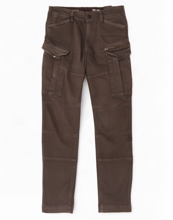G-Star Mens Cargo Slim Jeans W29 L28 Grey Cotton