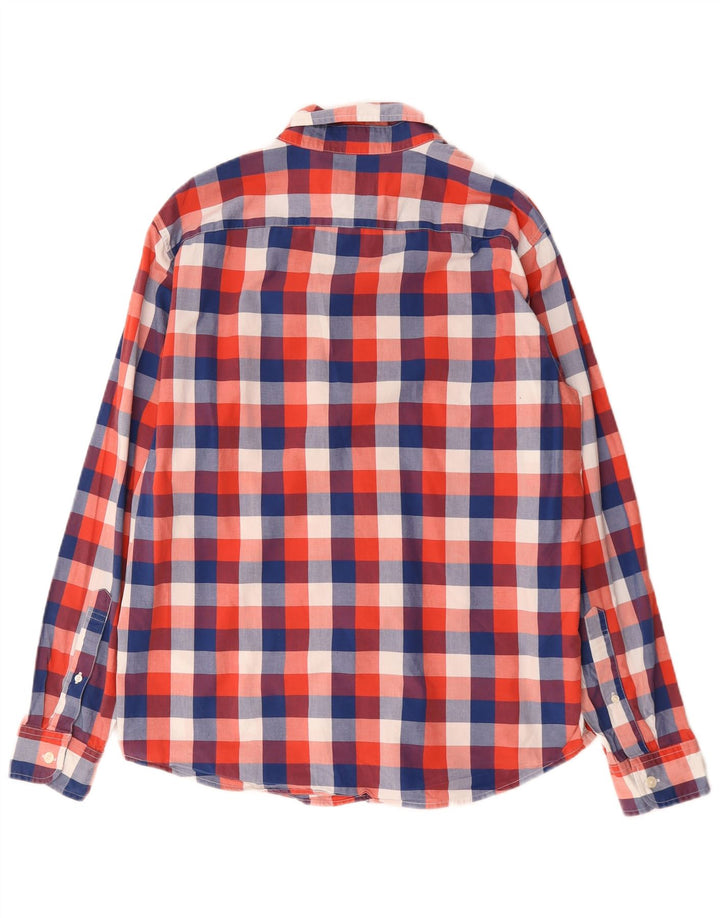 Abercrombie & Fitch Mens Shirt XL Multicoloured Gingham Cotton