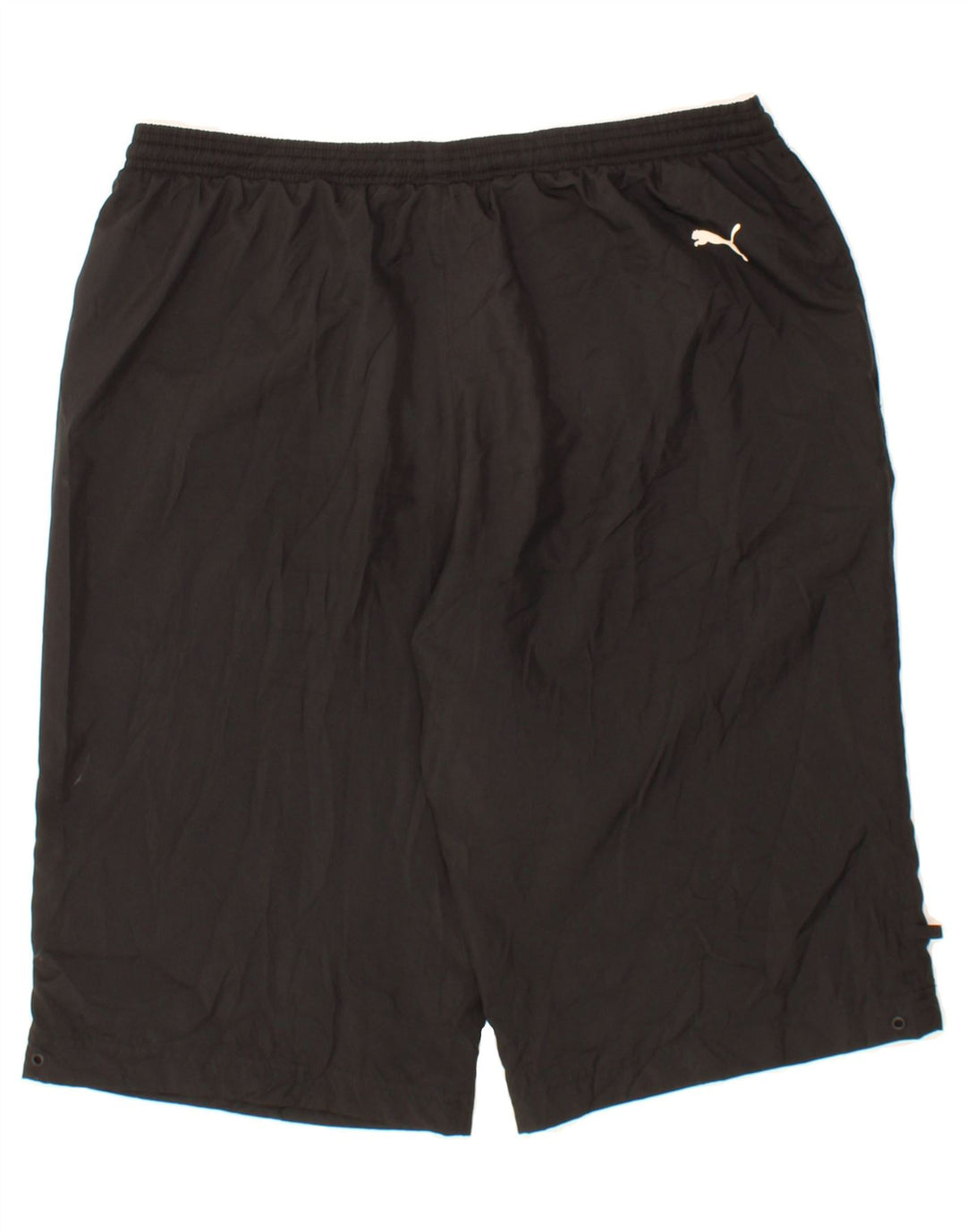 PUMA Mens Graphic Sport Shorts Large  Black Polyester Vintage Puma and Second-Hand Puma from Messina Hembry 