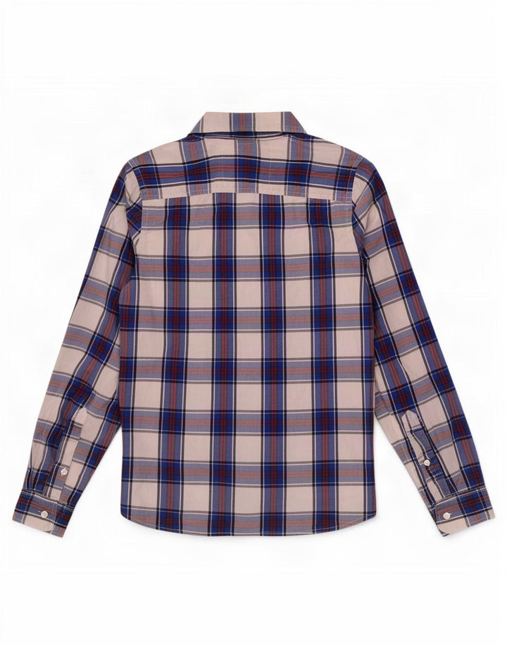 Hollister Mens Shirt Medium Blue Check Cotton