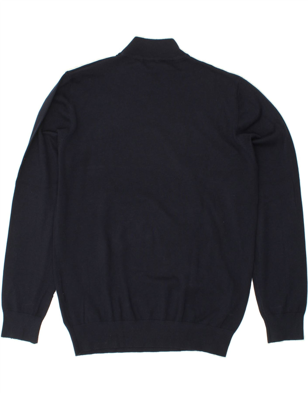 BACI & ABBRACCI Womens Turtle Neck Jumper Sweater UK 18 XL Navy Blue Vintage BACI & ABBRACCI and Second-Hand BACI & ABBRACCI from Messina Hembry 