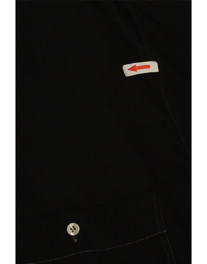 Cacharel Mens Tall Short Sleeve Shirt XL Black