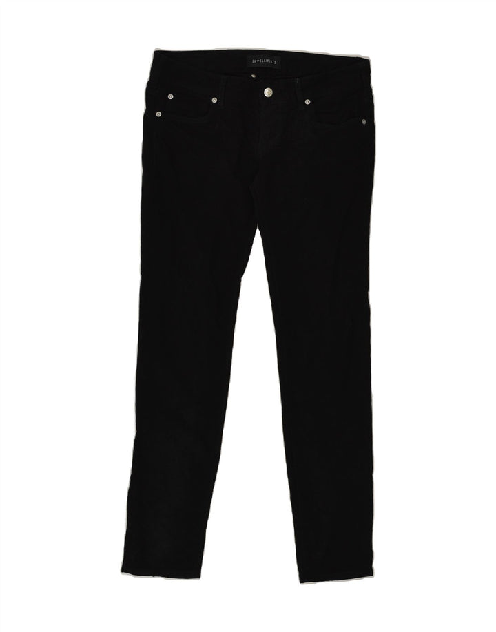 ZU ELEMENTS Womens Skinny Jeans W29 L30 Black Cotton | Vintage Zu Elements | Thrift | Second-Hand Zu Elements | Used Clothing | Messina Hembry 