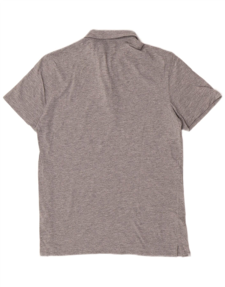 Gas Mens Polo Shirt Medium Grey Cotton