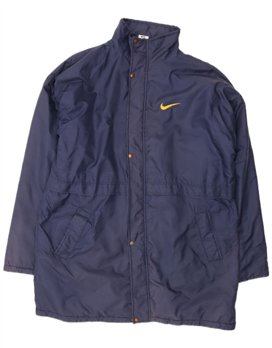 Nike Mens Graphic Windbreaker Coat UK 42 XL Navy Blue