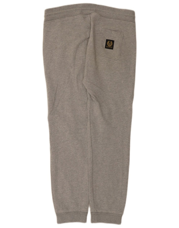 Belstaff Mens Tracksuit Trousers Joggers Small Grey Cotton