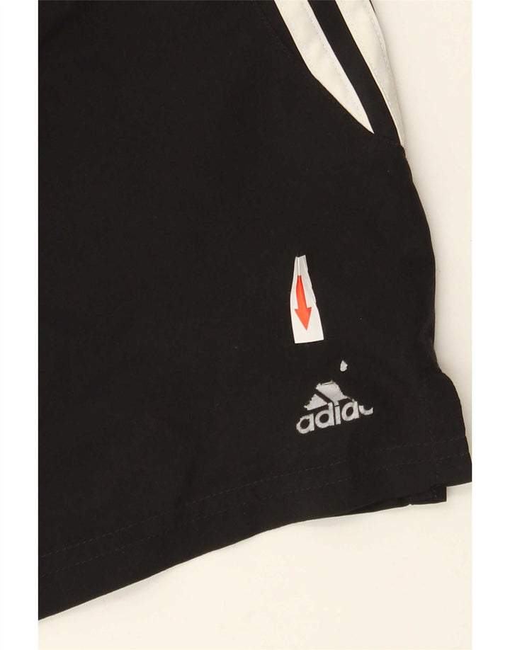 Adidas Womens Climacool Sport Shorts UK 12 Medium Black Polyester