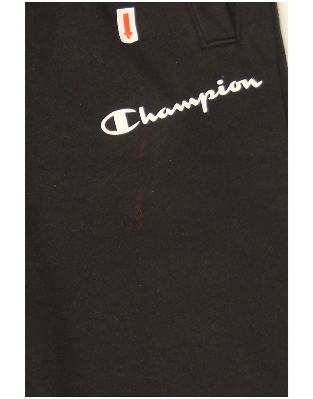 Champion Mens Tracksuit Trousers Joggers Small  Black Cotton