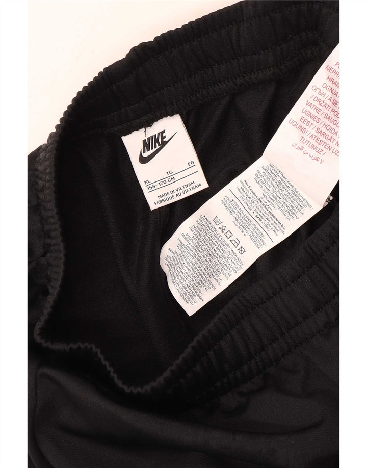 Nike Boys Tracksuit Trousers 13-14 Years XL Black Polyester
