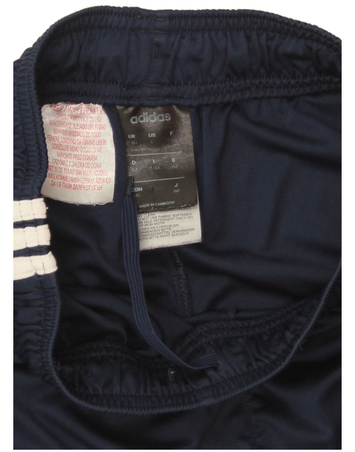 Adidas Boys Climalite Sport Shorts 13-14 Years Navy Blue Polyester