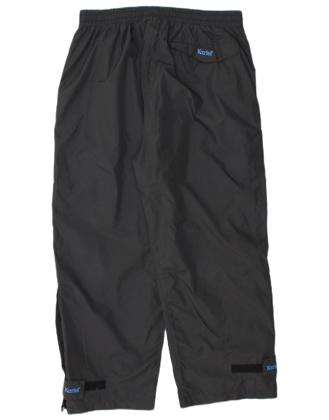 KARTEL Mens Waterproof Trousers XL W38 L25 Black Polyester