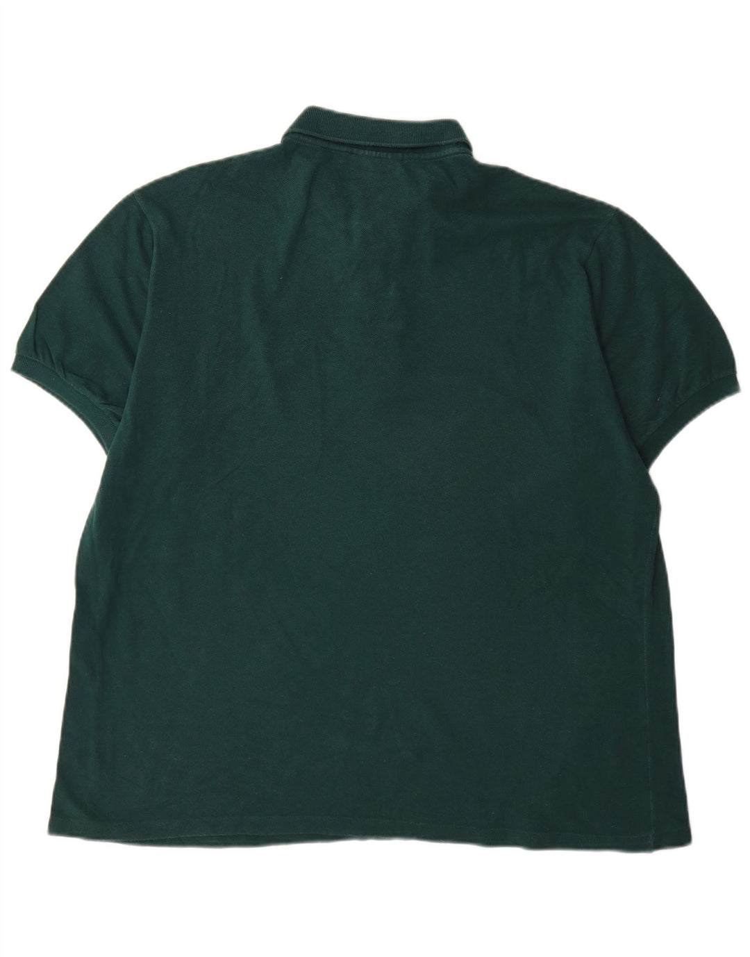 Lacoste Mens Polo Shirt Size 7 2XL Green Cotton