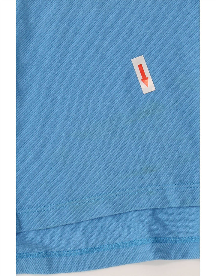 Diadora Mens Polo Shirt XL Blue Cotton