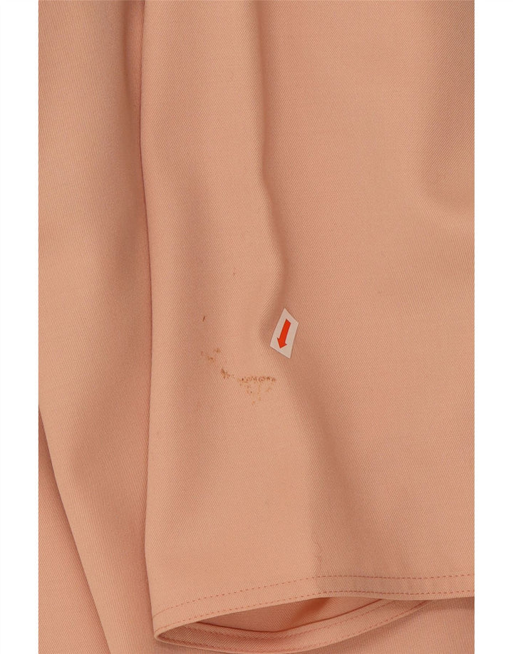 Fendi Womens Oversized Open Blazer Jacket IT 44 Medium Pink Wool