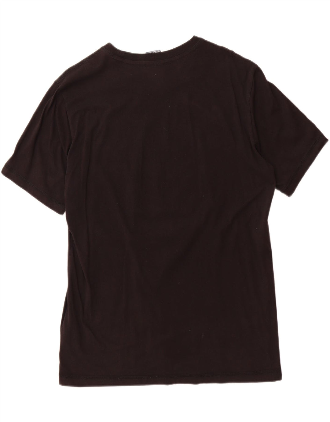 CHAMPION Mens Graphic T-Shirt Top Large Black Cotton