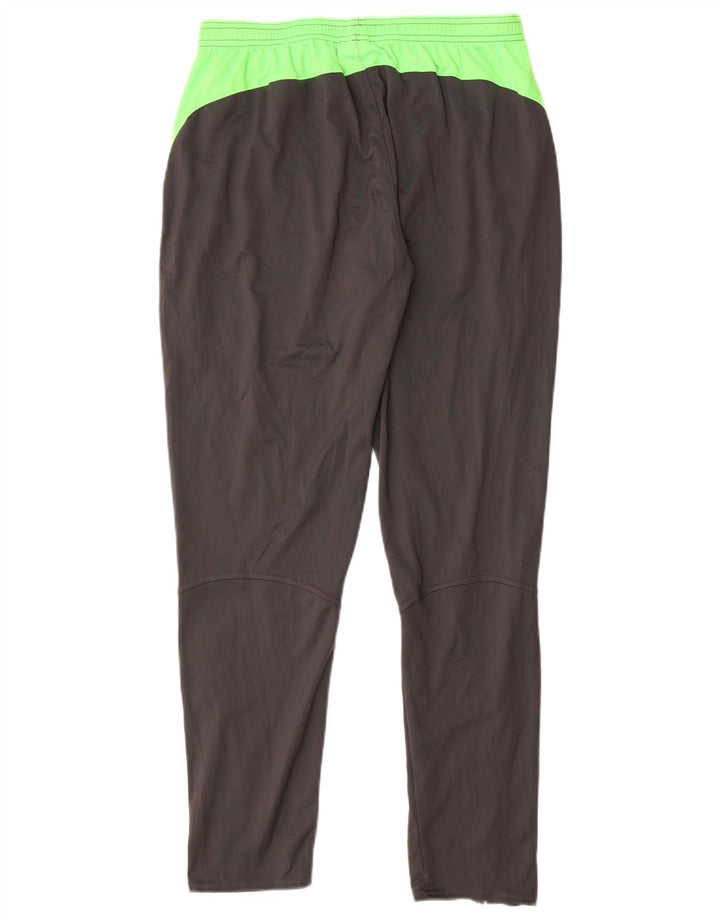 Nike Mens Dri Fit Tracksuit Trousers Large  Grey Colourblock Polyester