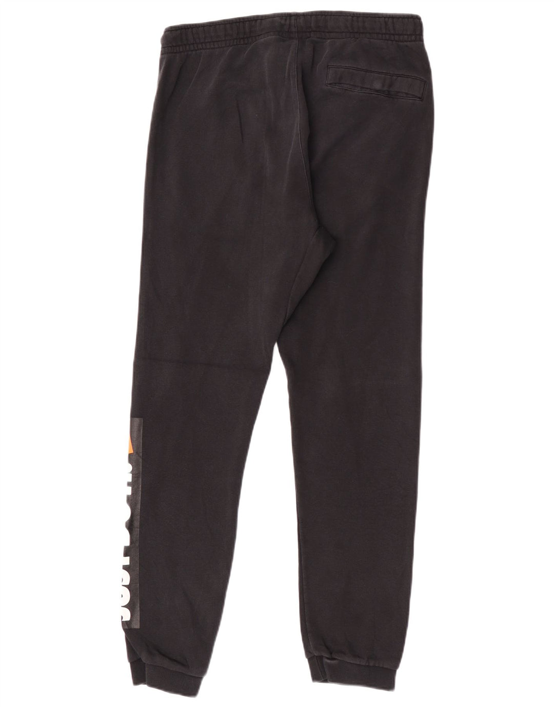 Nike Mens Graphic Tracksuit Trousers Joggers Medium  Black Cotton