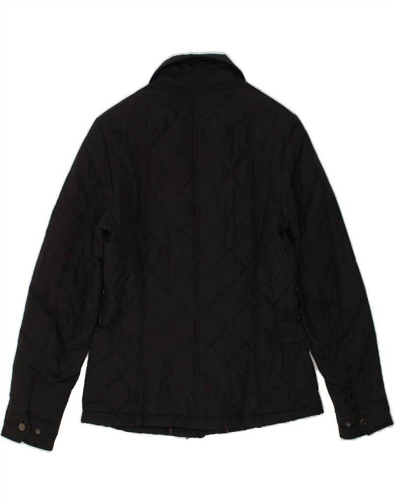 GEOX Womens Quilted Jacket UK 10 Small  Black Polyester | Vintage Geox | Thrift | Second-Hand Geox | Used Clothing | Messina Hembry 