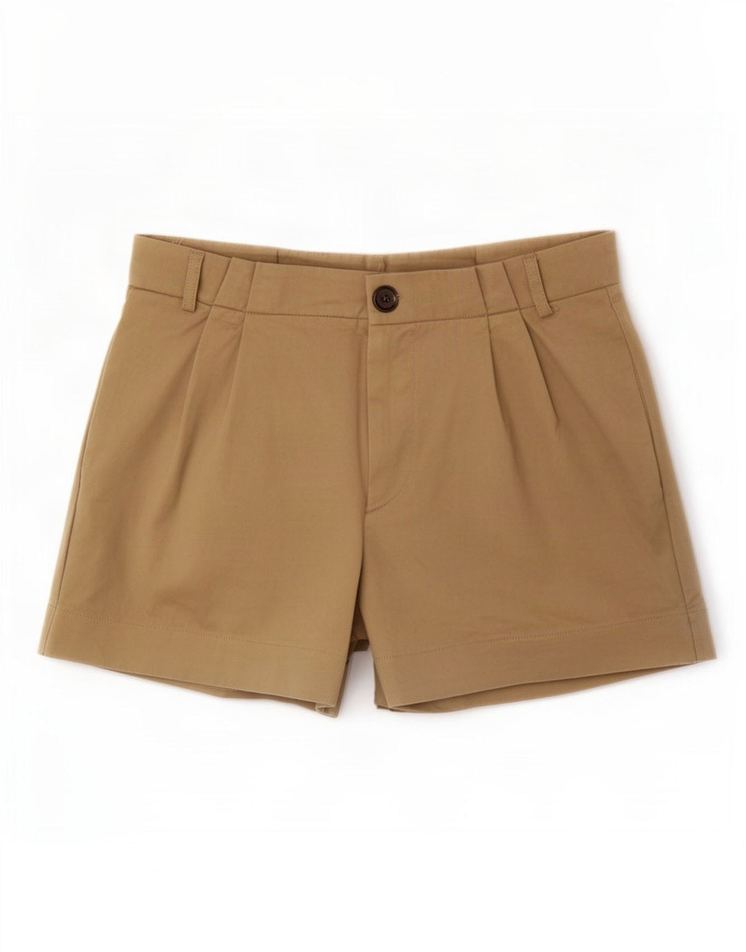 Zara Womens Pegged Casual Shorts Medium W28 Beige Cotton