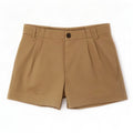 Zara Womens Pegged Casual Shorts Medium W28 Beige Cotton