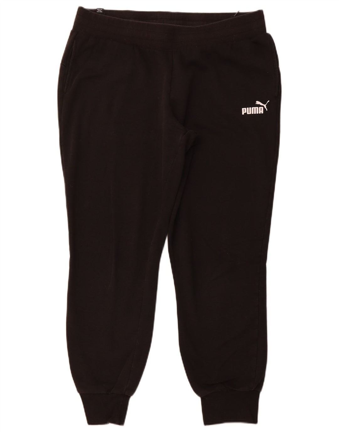 PUMA Womens Tracksuit Trousers Joggers UK 16 Large Black