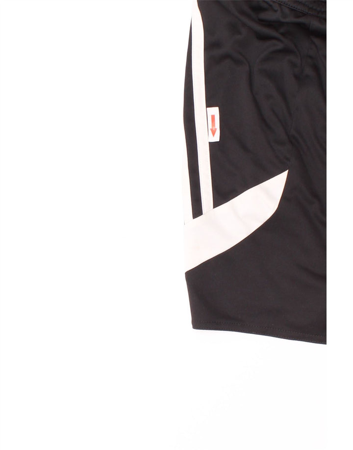 Adidas Boys Sport Shorts 9-10 Years Medium Black Colourblock Polyester