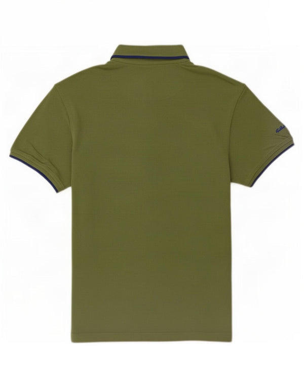 Harmont & Blaine Mens Regular Fit Polo Shirt 2XL Green Cotton