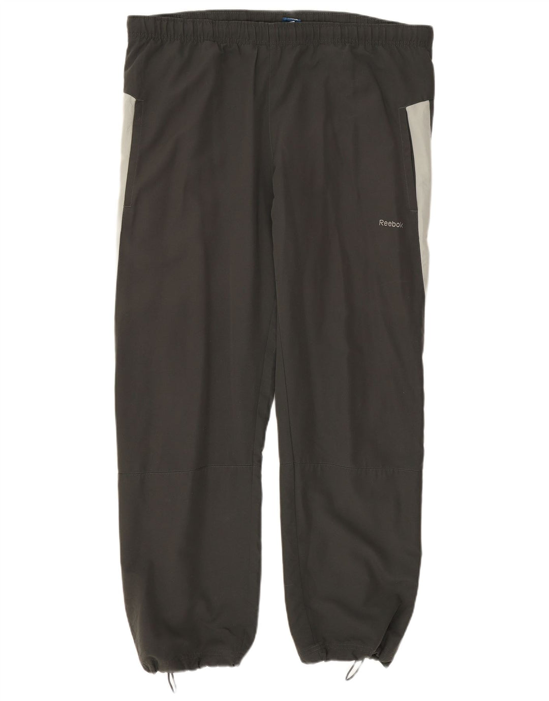 REEBOK Mens Tracksuit Trousers Joggers XL  Grey Colourblock