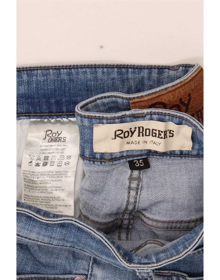 Roy Rogers Womens Skinny Jeans W35 L32 Blue