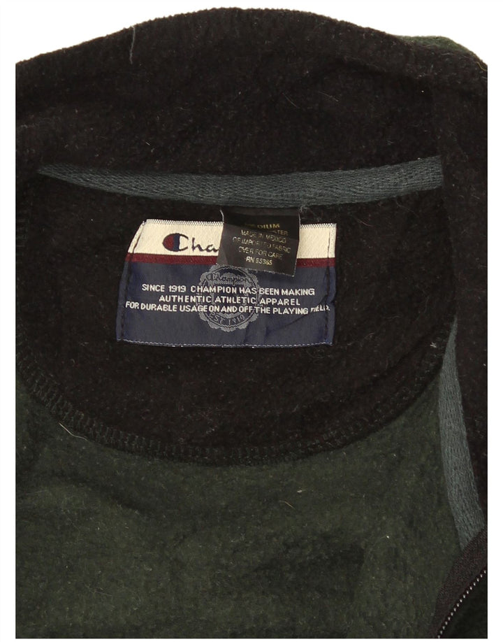 Champion Mens Fleece Gilet UK 38 Medium Khaki