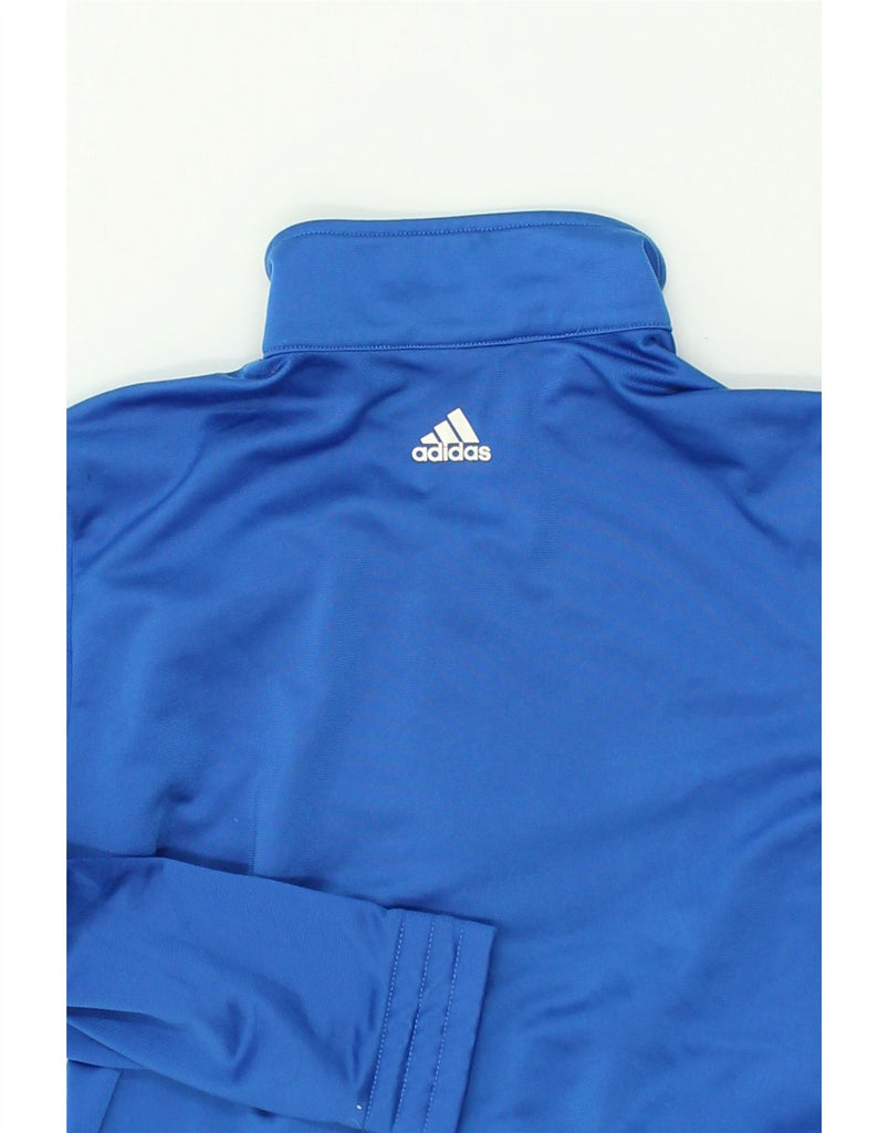 ADIDAS Boys Graphic Tracksuit Top Jacket 13-14 Years Blue | Vintage Adidas | Thrift | Second-Hand Adidas | Used Clothing | Messina Hembry 