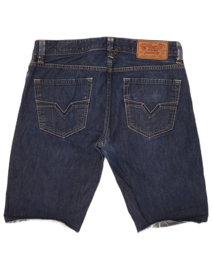 Diesel Mens Larkee Straight Regular Denim Shorts W30 Medium Navy Blue