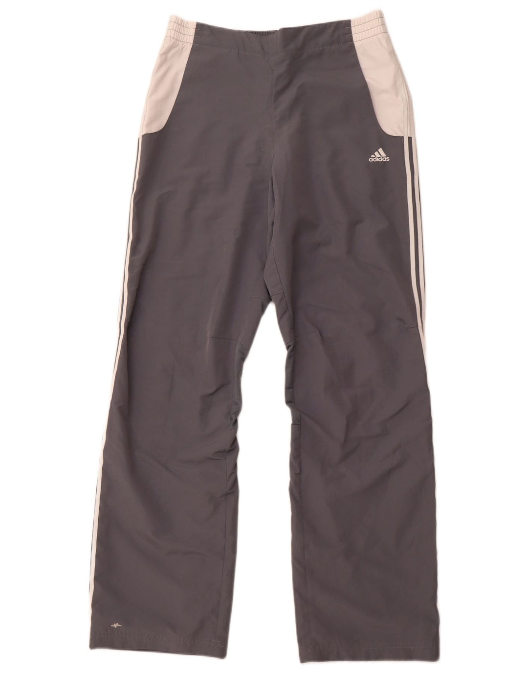 ADIDAS Boys Climacool Casual Trousers 15-16 Years W32 L32 Grey Colourblock