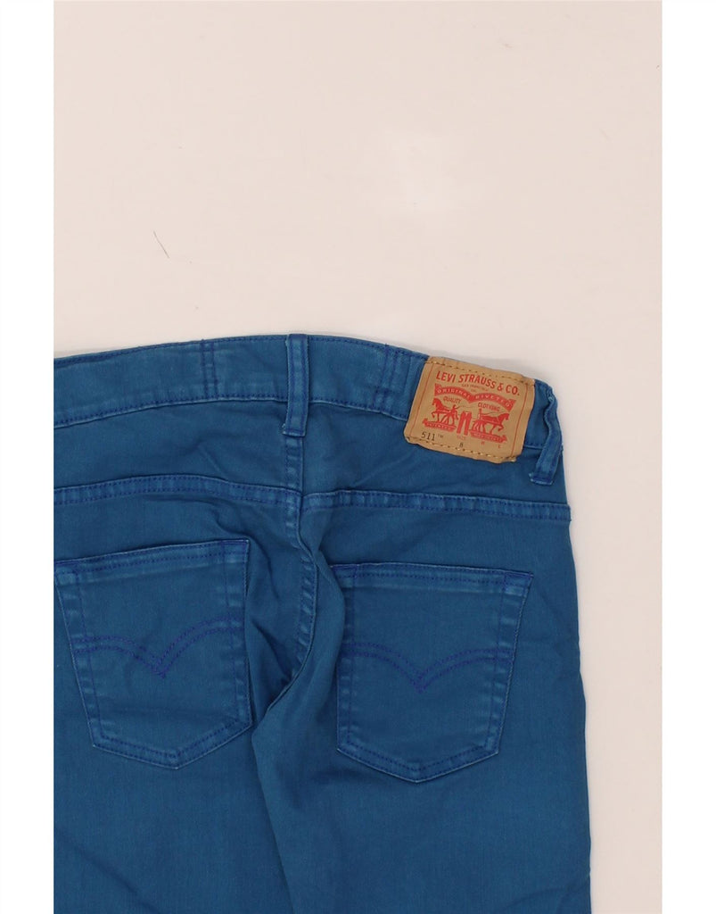 LEVI'S Girls 511 Slim Jeans 7-8 Years W24 L20 Blue Cotton Vintage Levi's and Second-Hand Levi's from Messina Hembry 