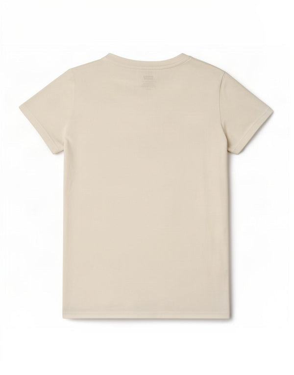 Levi's Womens Graphic T-Shirt Top UK 10 Small White