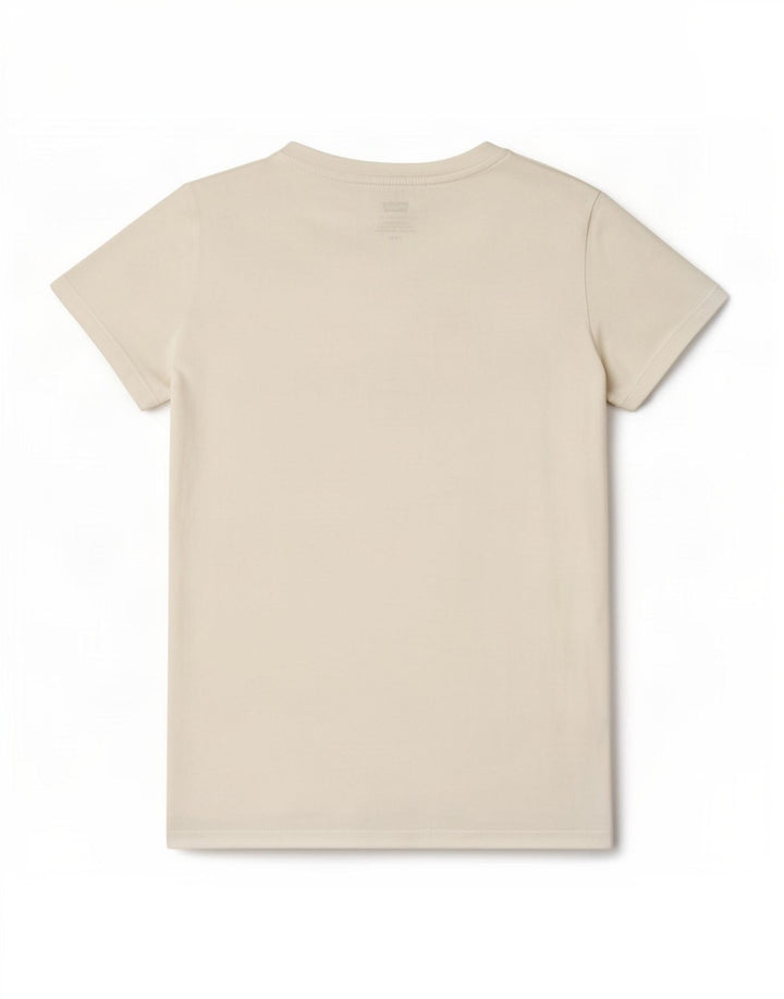 Levi's Womens Graphic T-Shirt Top UK 10 Small White