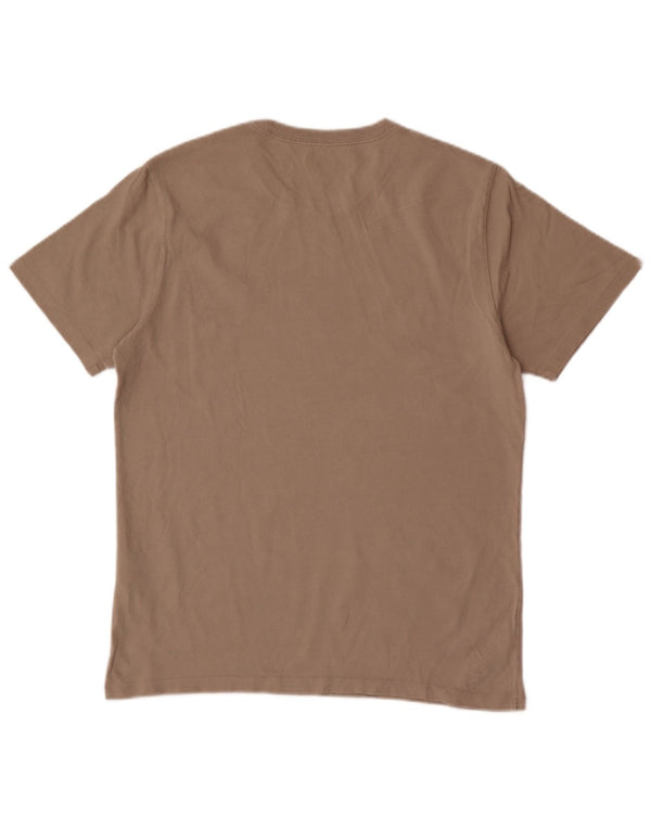 Levi's Mens Standard Fit T-Shirt Top Medium Brown Cotton